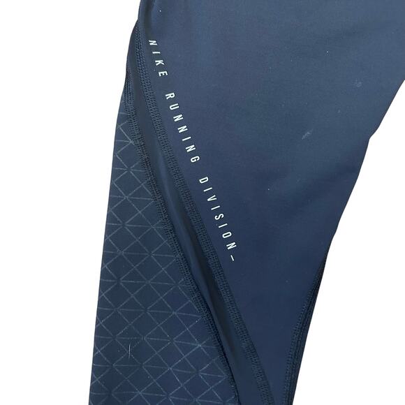 Nike Dri Fit Running Division Black Pants/Tights Women's Size Small Activewear - Picture 6 of 9